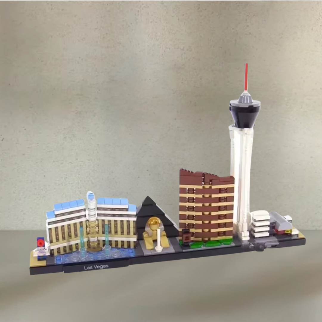 Landmark City Skyline Building Blocks