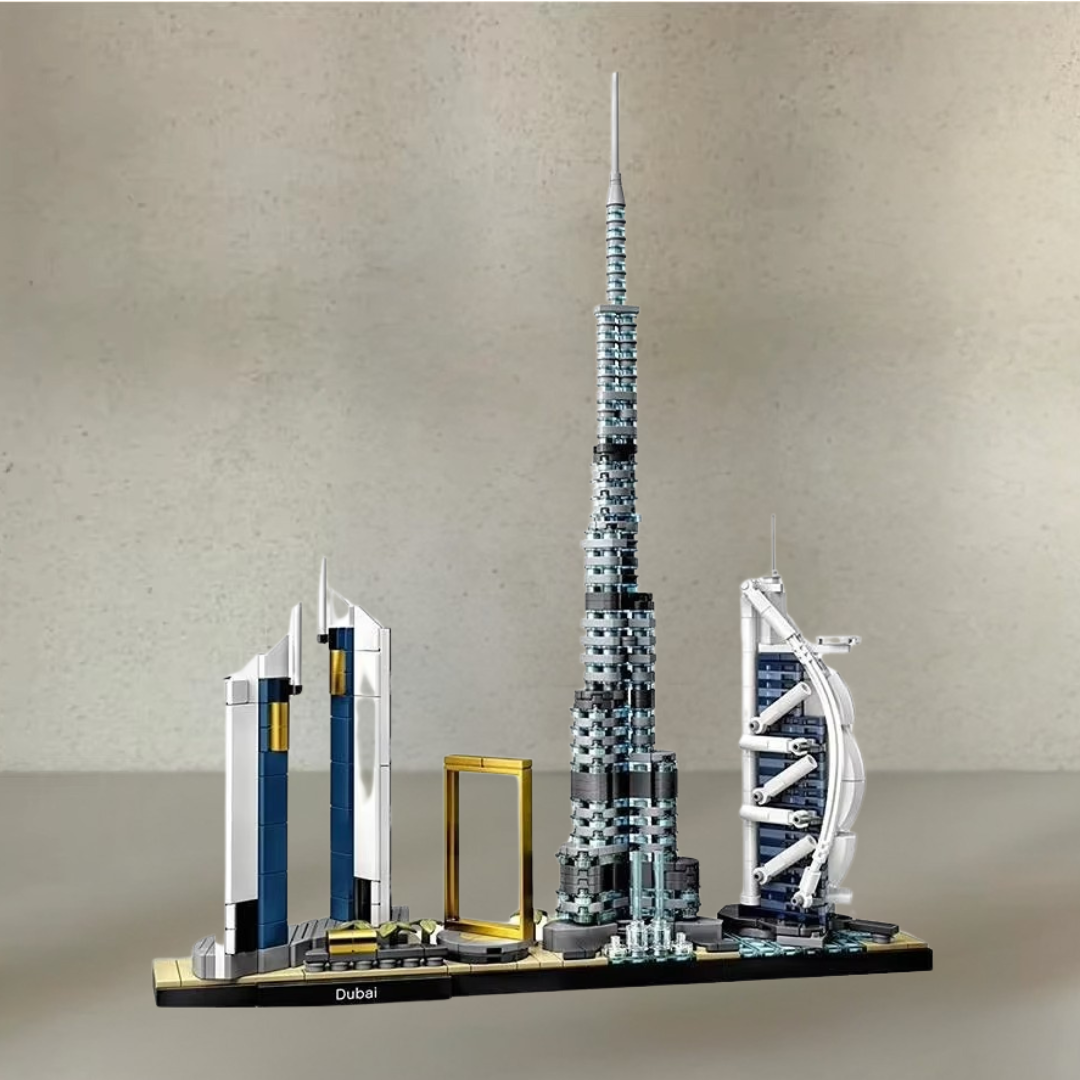 Landmark City Skyline Building Blocks