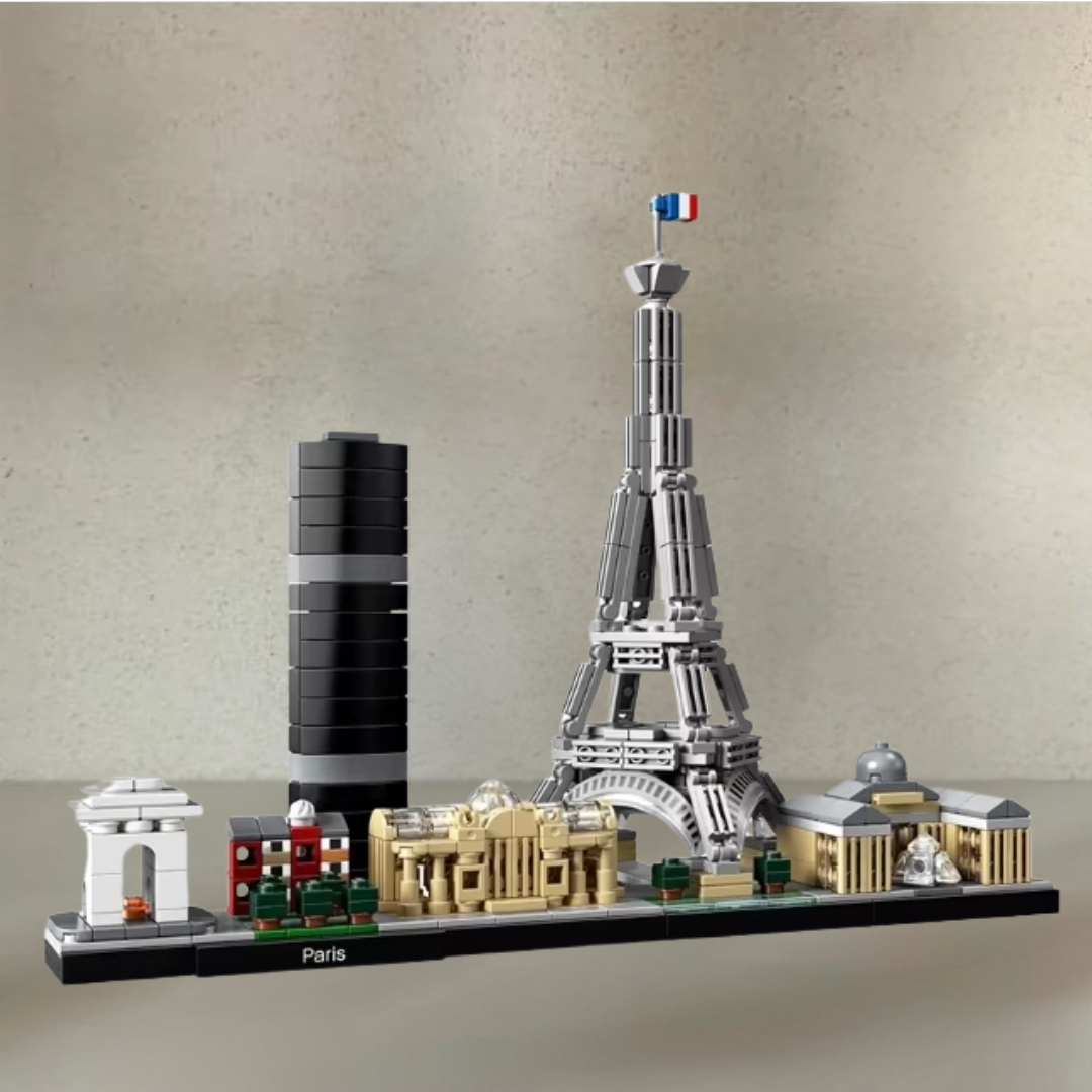 Landmark City Skyline Building Blocks