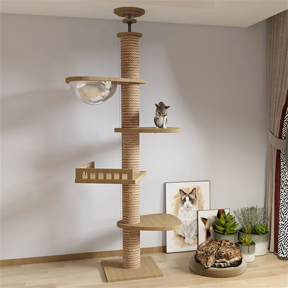Sturdy Floor To Ceiling Cat Tree