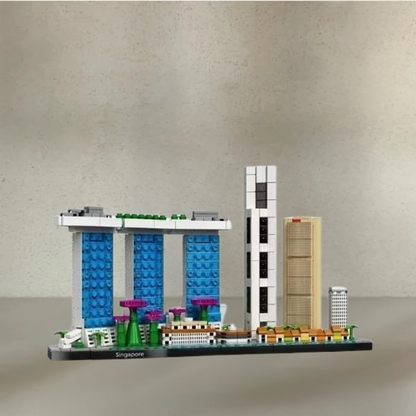 Landmark City Skyline Building Blocks