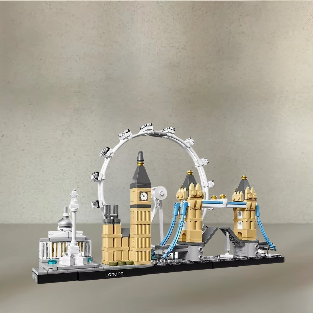 Landmark City Skyline Building Blocks