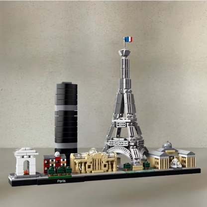Landmark City Skyline Building Blocks
