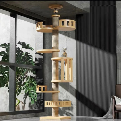 Sturdy Floor To Ceiling Cat Tree