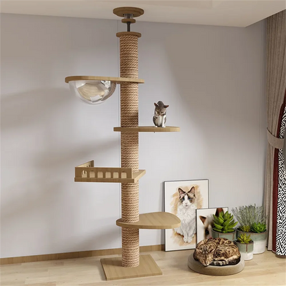 Sturdy Floor To Ceiling Cat Tree