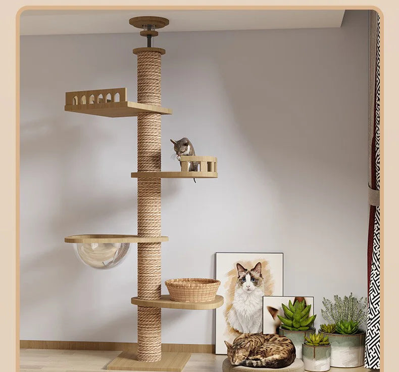 Sturdy Floor To Ceiling Cat Tree