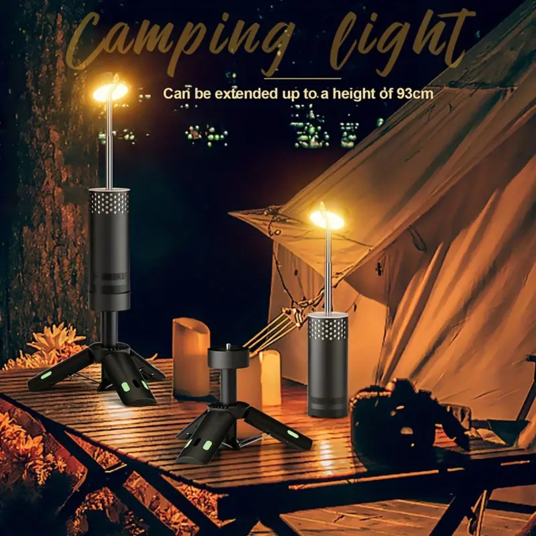 Outdoor Camping LED Telescopic Flashlight