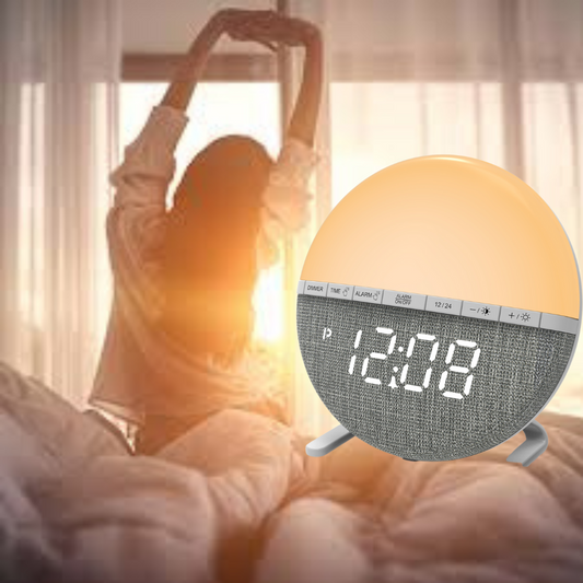 Sunrise Light Alarm Clock With Night Light